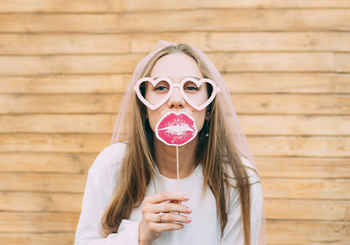 Shooting enterrement de vie de jeune fille costume